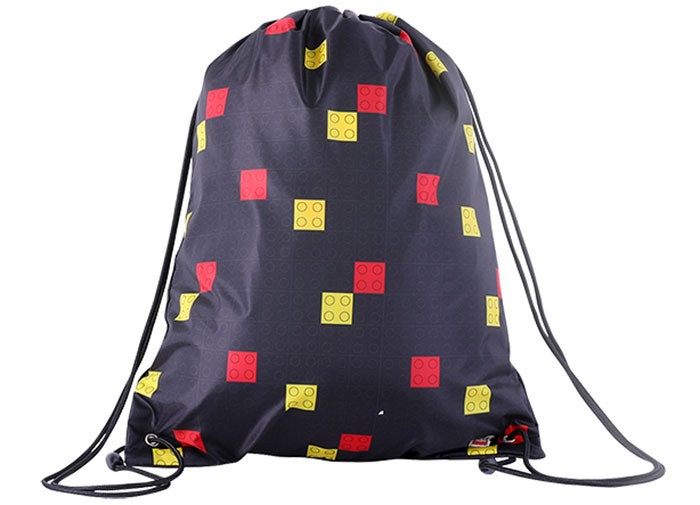 Sac sport LEGO Faces - Negru (10034-2007)