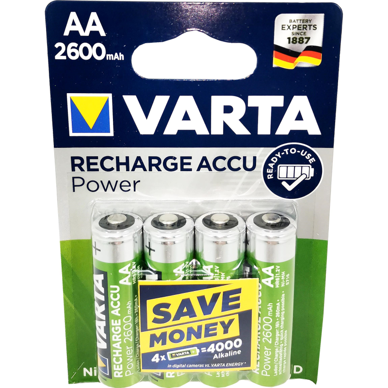 Acumulatori Varta 2600mAh LR6