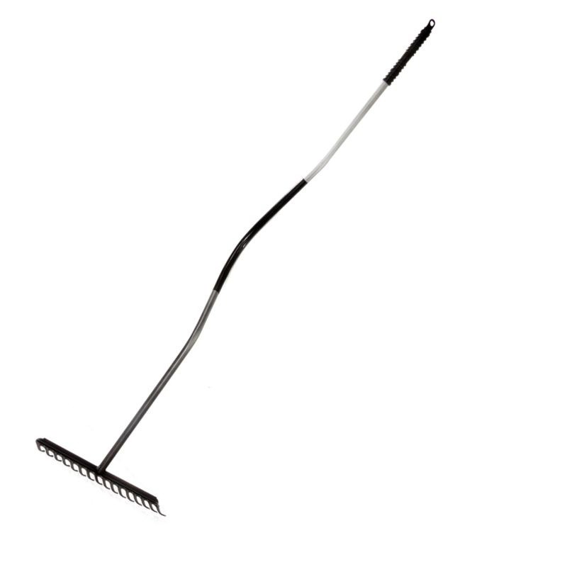 GREBLA METALICA CU MANER METALIC 150CM16 DINTI