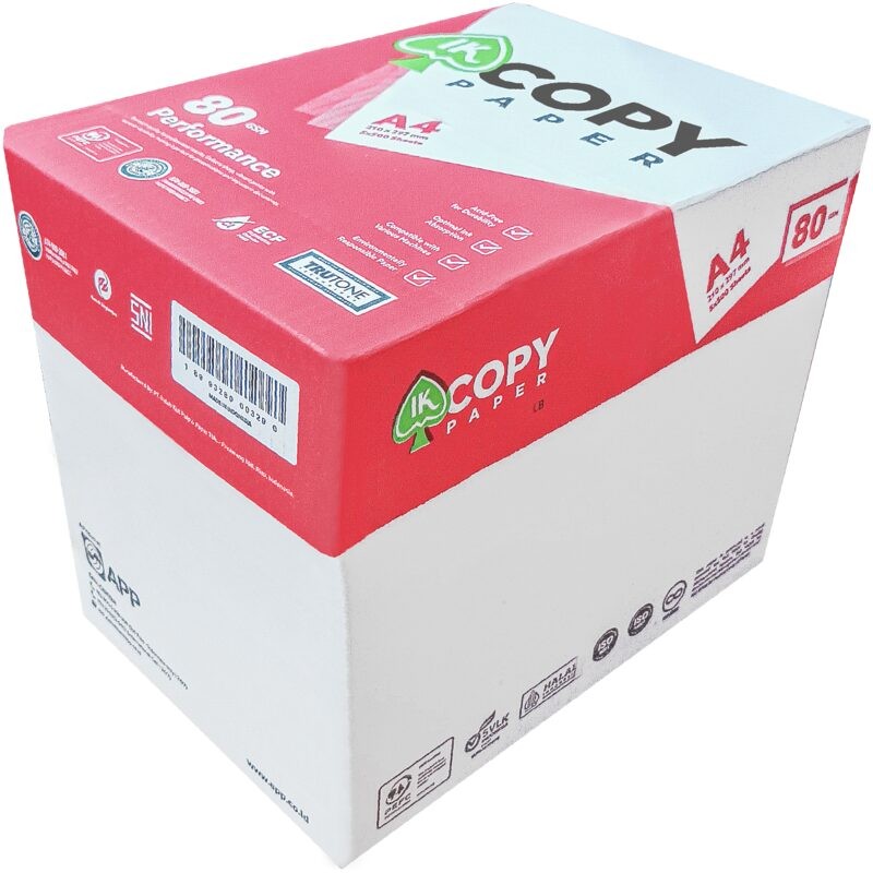 Hartie copiator IK COPY PAPER, A4, 80 g/mp, cutie 5 topuri