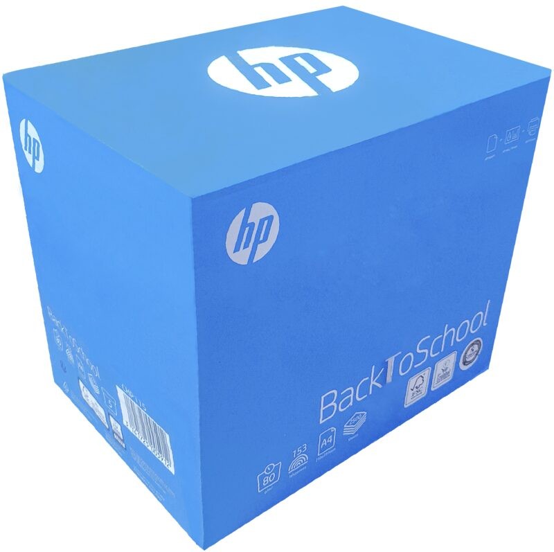 Hartie copiator HP BackToSchool, A4 80 g/mp, cutie 5 topuri