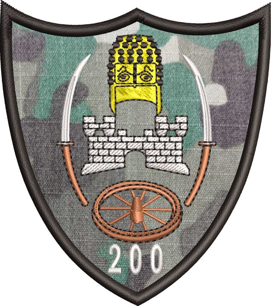 ECUSON / EMBLEMA - BATALIONUL 200 GENIU COMBAT