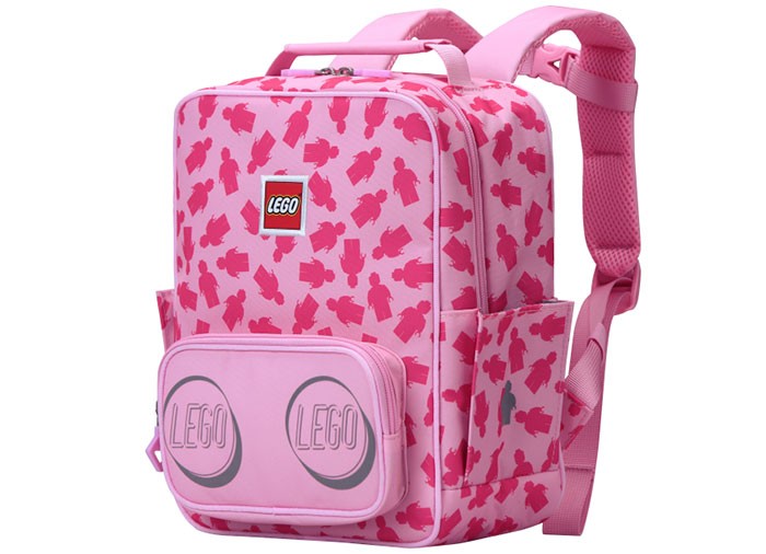 Ghiozdan LEGO cu Minifigurine - Roz (20133-1945)