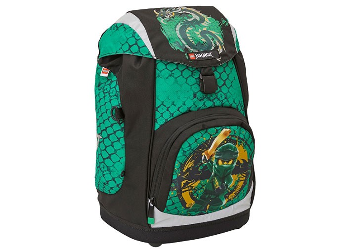 Ghiozdan LEGO Ninjago - verde