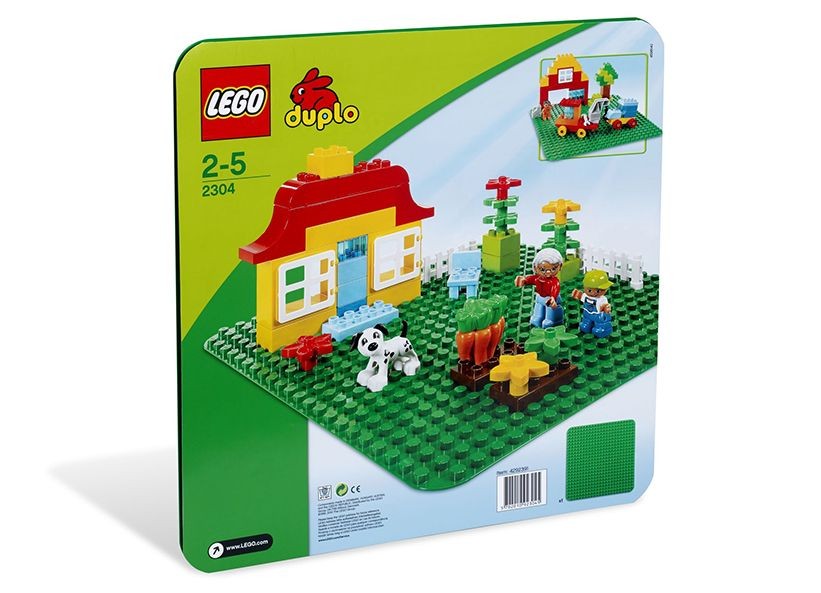 Placa verde LEGO DUPLO  (2304)
