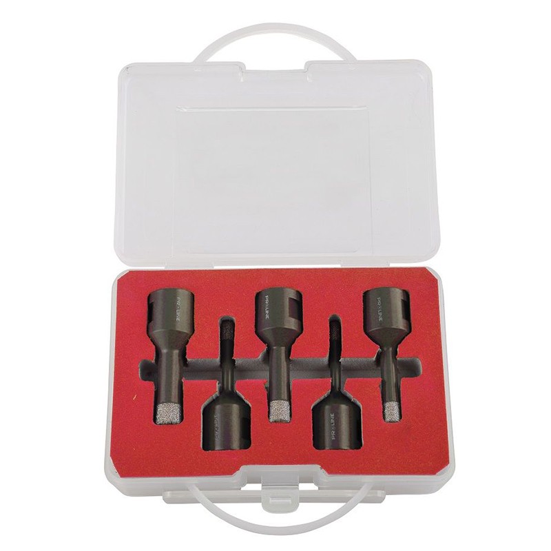 SET CAROTE DIAMANTATE CU FILET FIXARE 5-12MM5P.