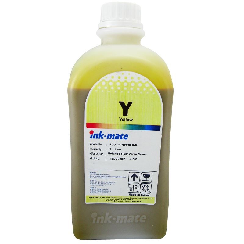 1 l Cerneala compatibila Ink-mate Eco Solvent cu Roland SJ540 yellow