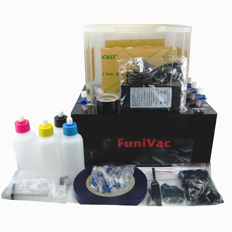 Masina de refilat cartuse inkjet in vid - Vacuum refilling system