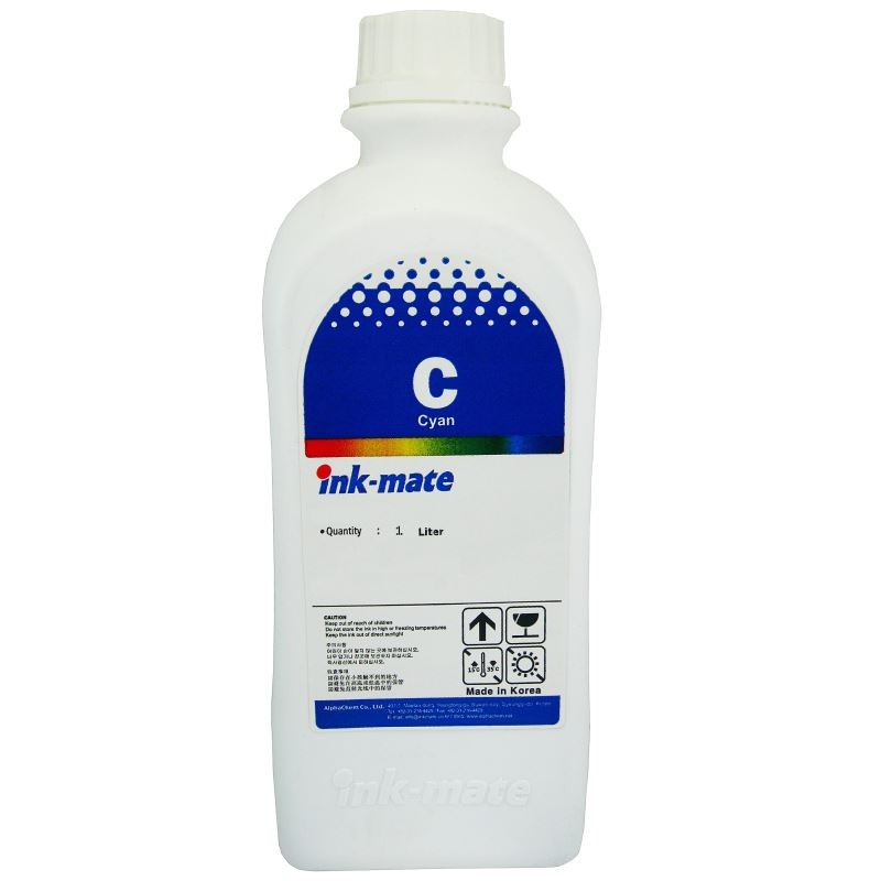 1 l Cerneala compatibila Ink-mate UV cu HP 83 cyan
