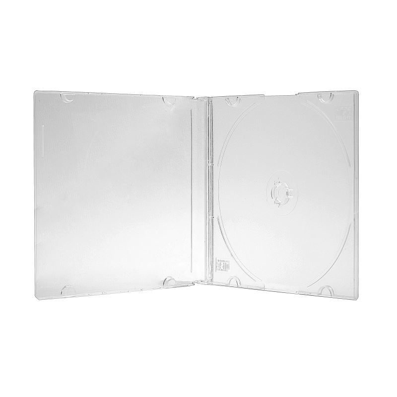 Carcasa 1 CD slim transparenta