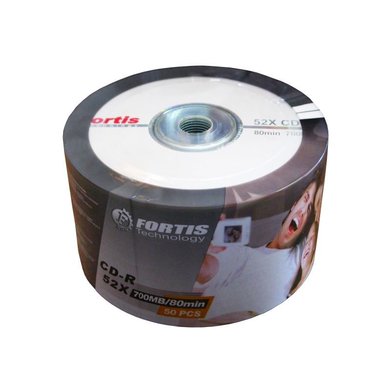 CD-R Fortis, 700MB, 52x, 50 buc