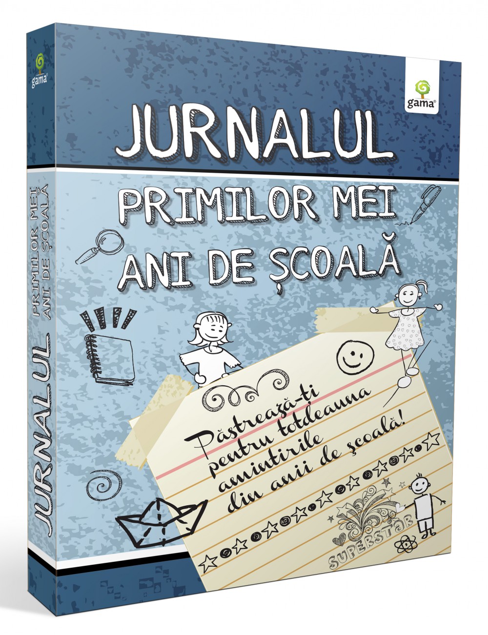 Jurnalul primilor mei ani de şcoală (albastru)