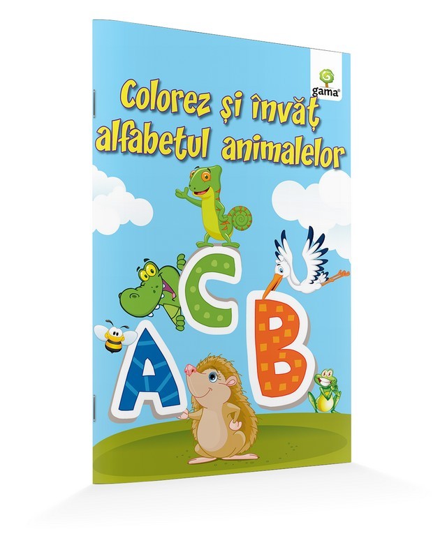 Colorez și învăț alfabetul animalelor