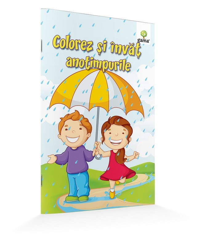 Colorez și învăț lunile si anotimpurile