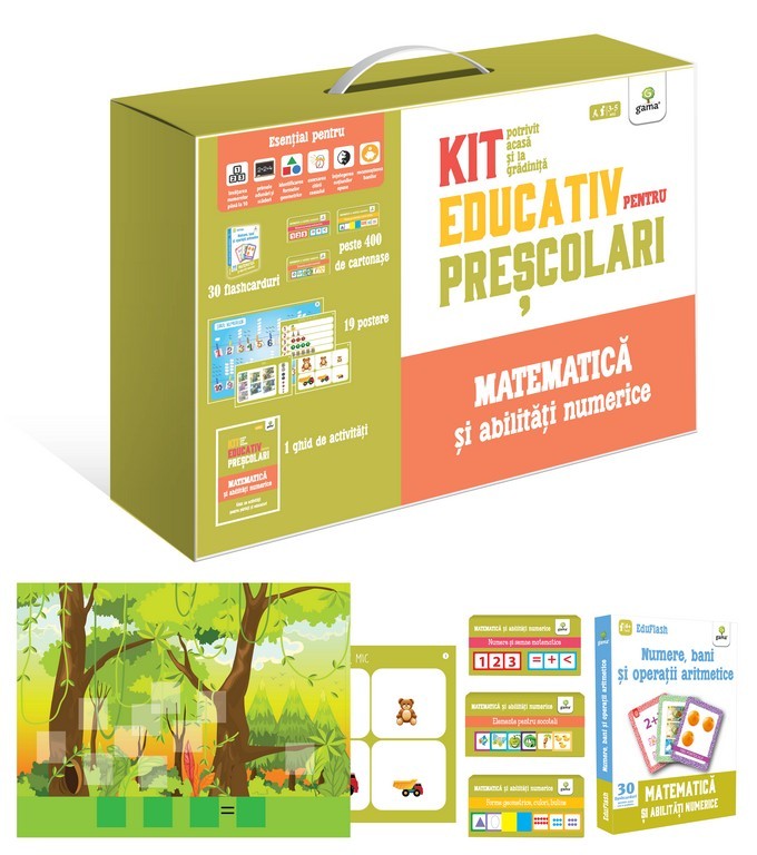 Matematică și abilități numerice. Kit educativ pentru preșcolari