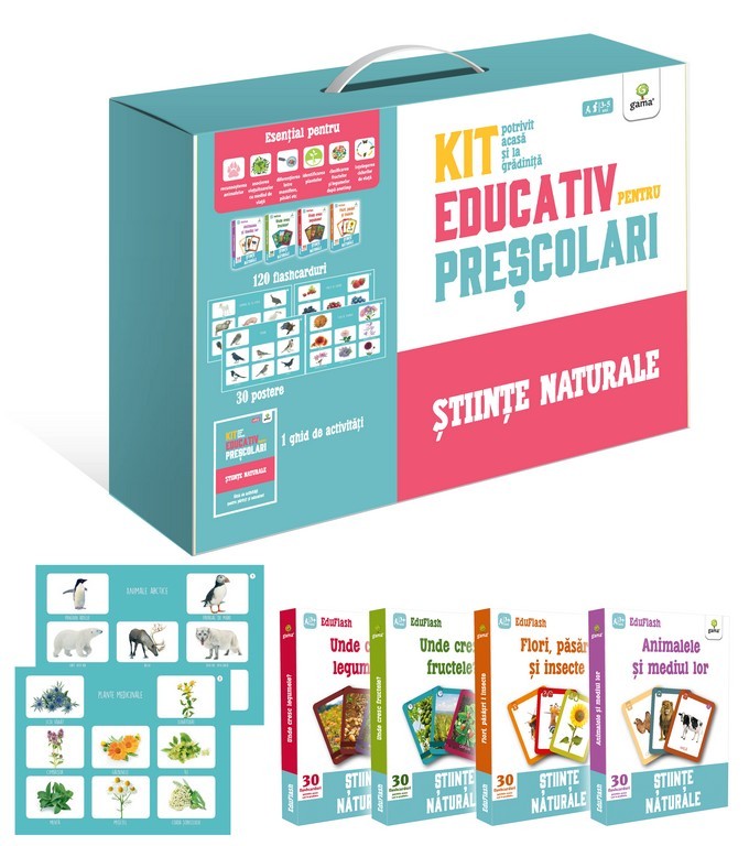 Științe naturale. Kit educativ pentru preșcolari
