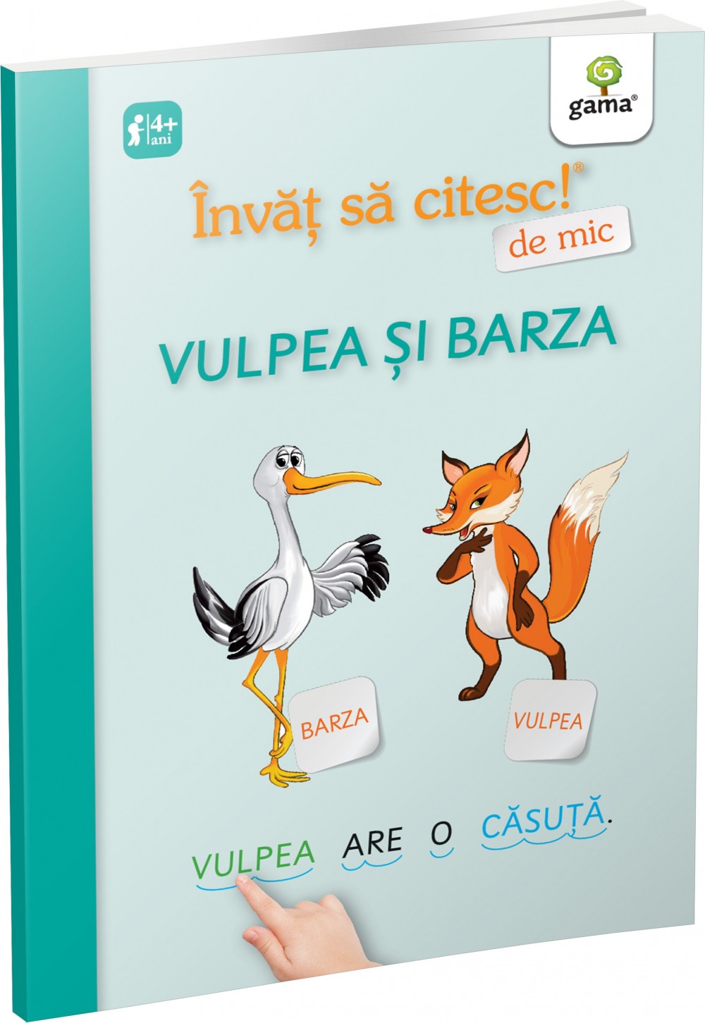 Vulpea și barza