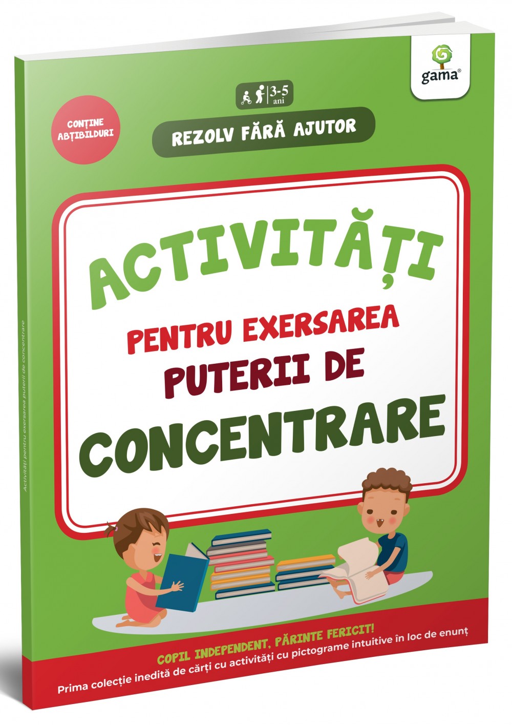Activități pentru exersarea puterii de concentrare  • 3-5 ani