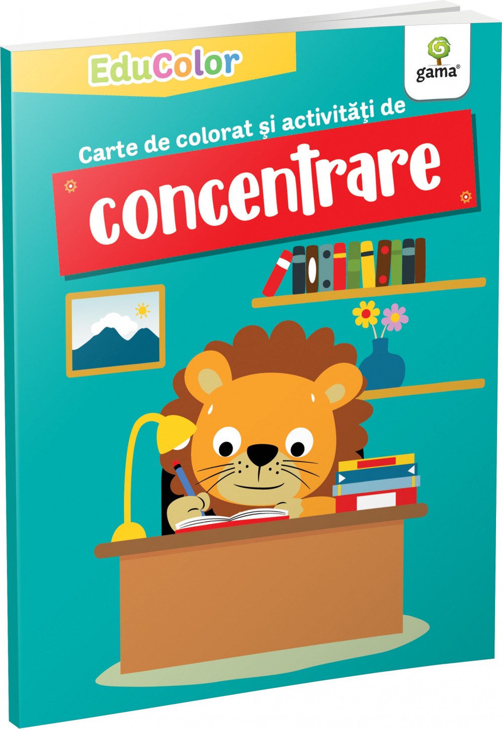 Carte de colorat și activități de concentrare
