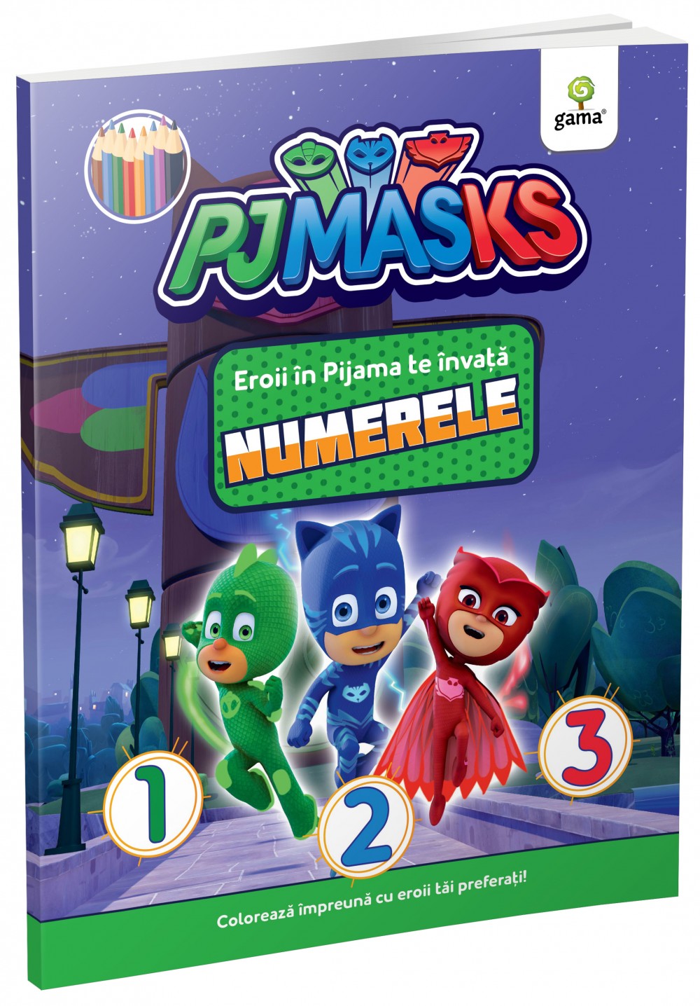 Eroii în Pijama te învață numerele