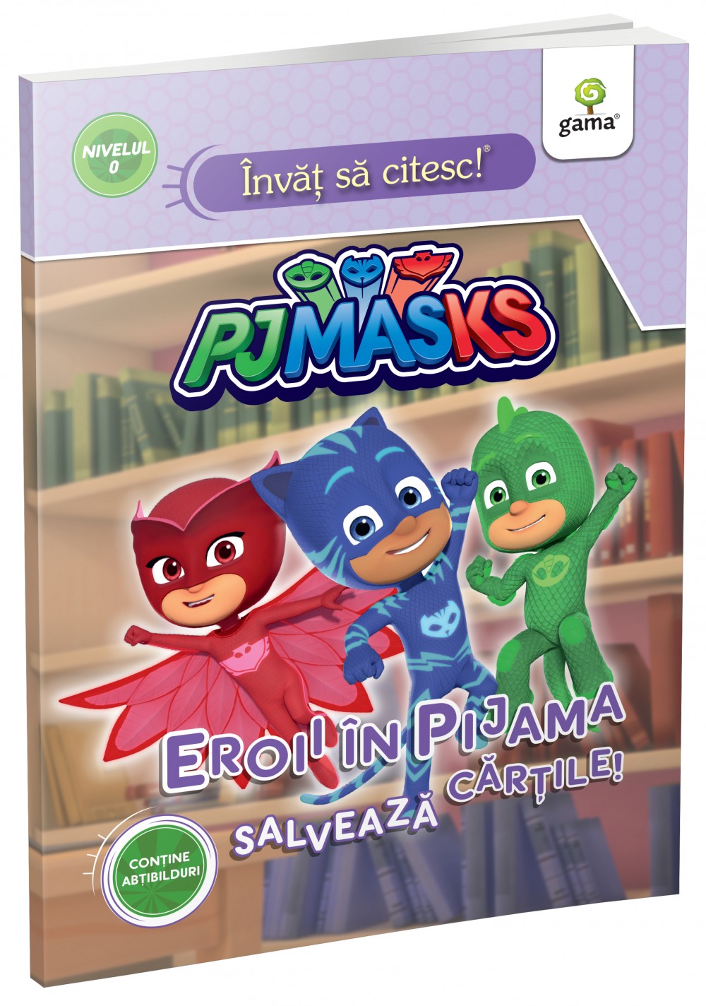 Eroii în pijama salvează cărțile