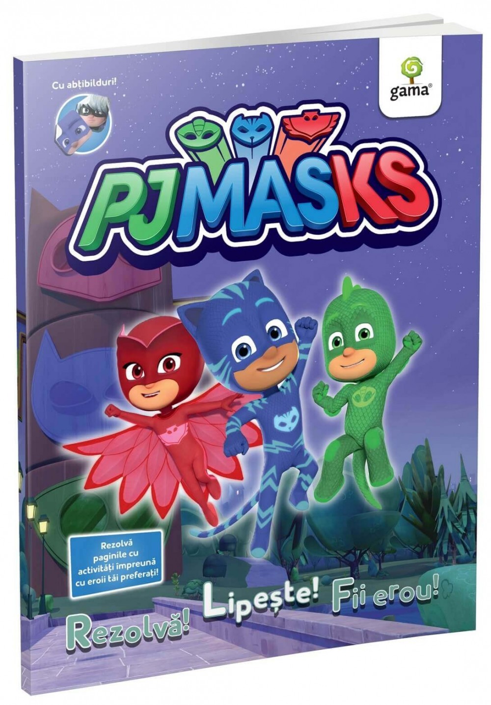 PJ MASKS: Rezolvă! Lipește! Fii Erou!