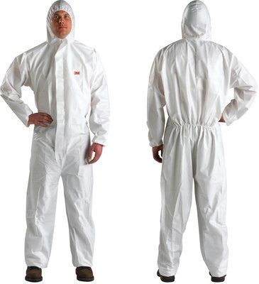 Combinezon antichimic alb 3M 4510