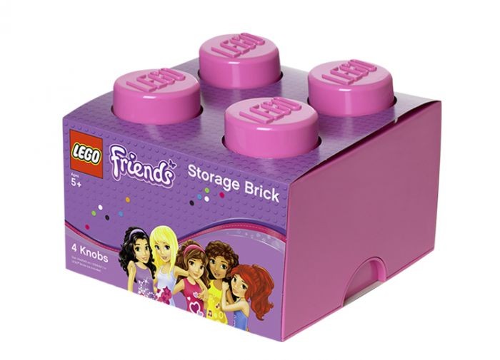 Cutie depozitare LEGO Friends 2x2 roz (40031744)