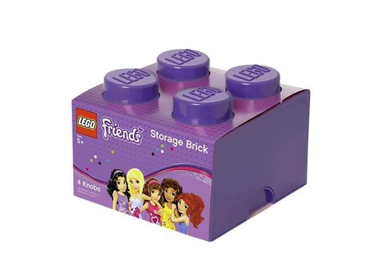 Cutie depozitare LEGO Friends 2x2 violet (40031746)