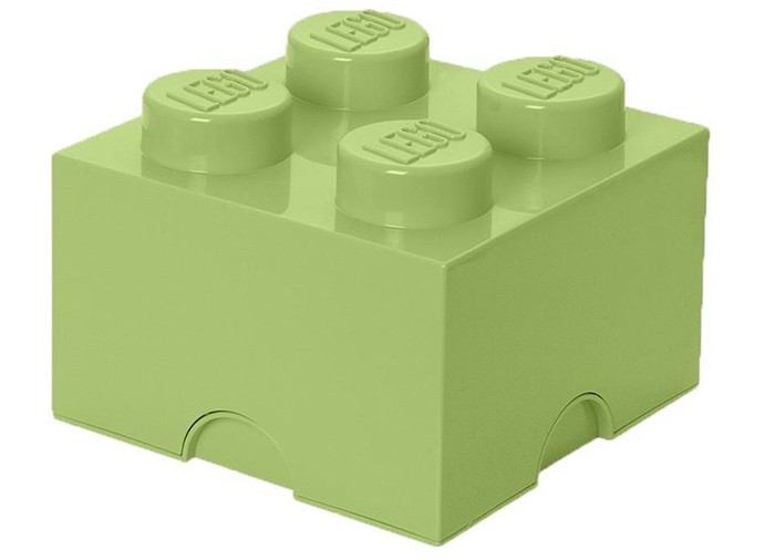Cutie depozitare LEGO 2X2 verde galbui (40031748)
