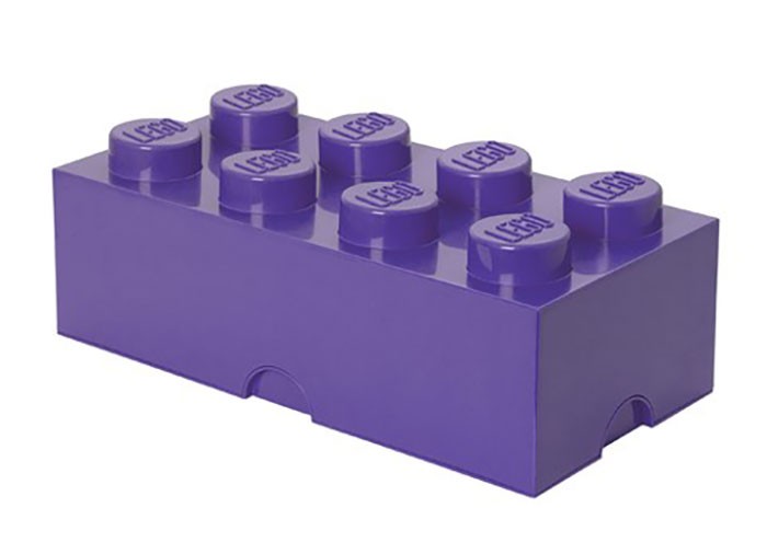 Cutie depozitare 2x4, violet mediu (40041749)