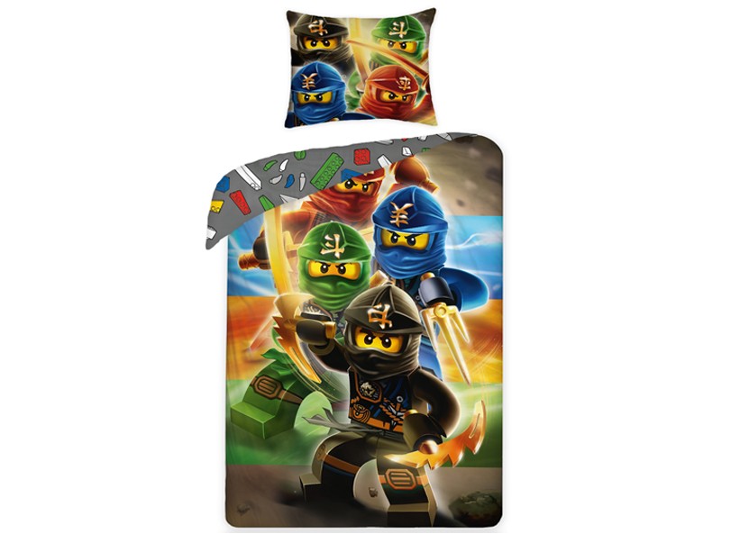 Lenjerie de pat LEGO Ninjago (LEG-374)