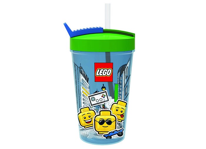 Pahar LEGO Iconic cu pai  (40441724)