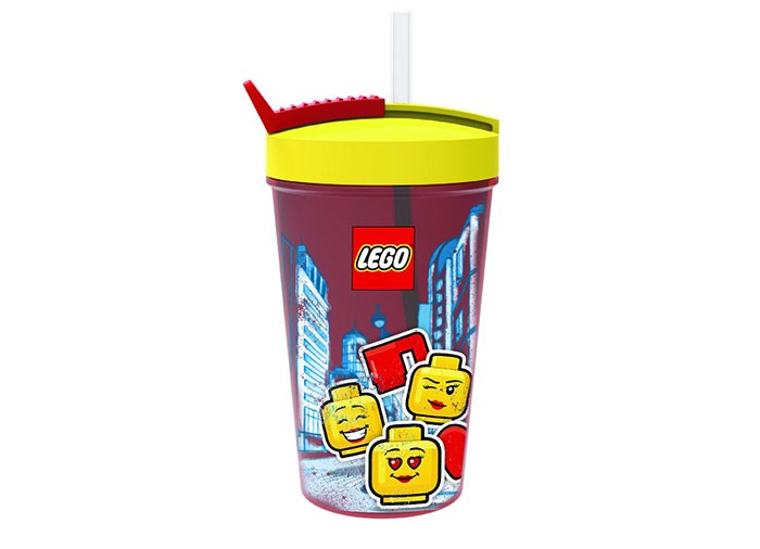 Pahar LEGO  Iconic cu pai (40441725)
