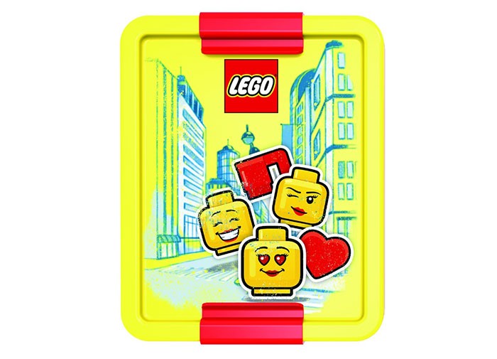 Cutie pentru sandwich LEGO  Iconic rosu-galben (40521725)
