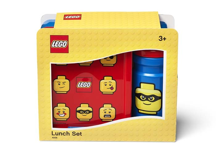 Set pentru pranz LEGO Classic albastru-rosu (40580001)