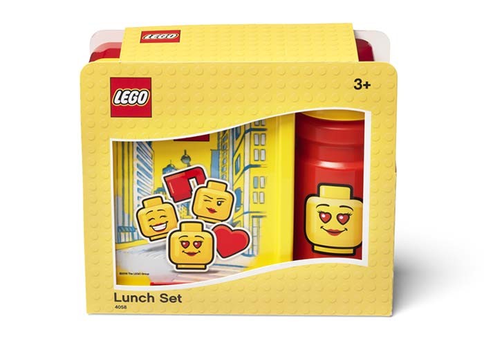 Set pentru pranz LEGO Iconic rosu-galben (40581725)