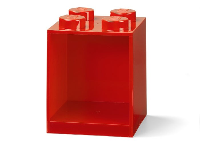 Raft Caramida LEGO 2x2 - Rosu