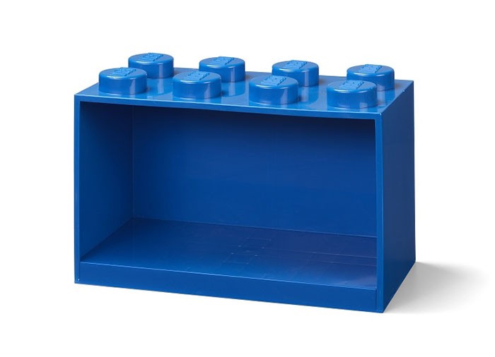 Raft Caramida LEGO 2x4 - Albastru