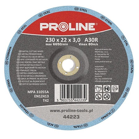DISC DEBITARE METAL DEPRESAT 125X2.5MMA36S