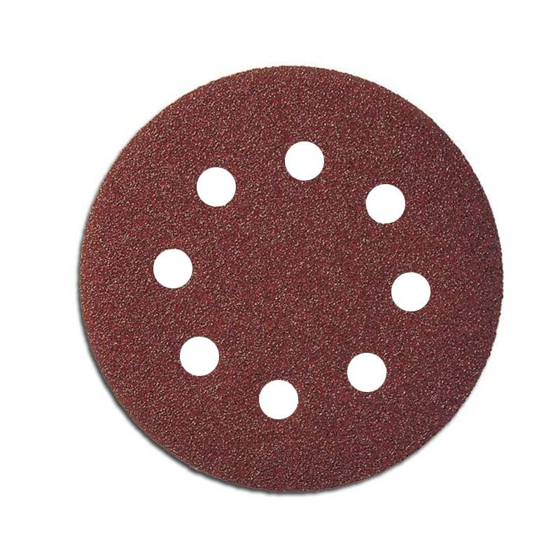 DISC ABRAZIV HARTIE CU ORIFICII 125MMGR.100, 5/SET