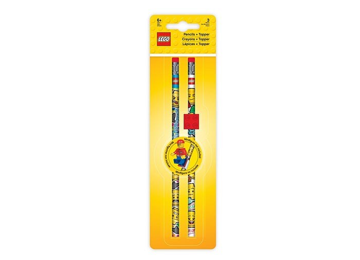 Set 2 creioane grafit cu topper  (51141)