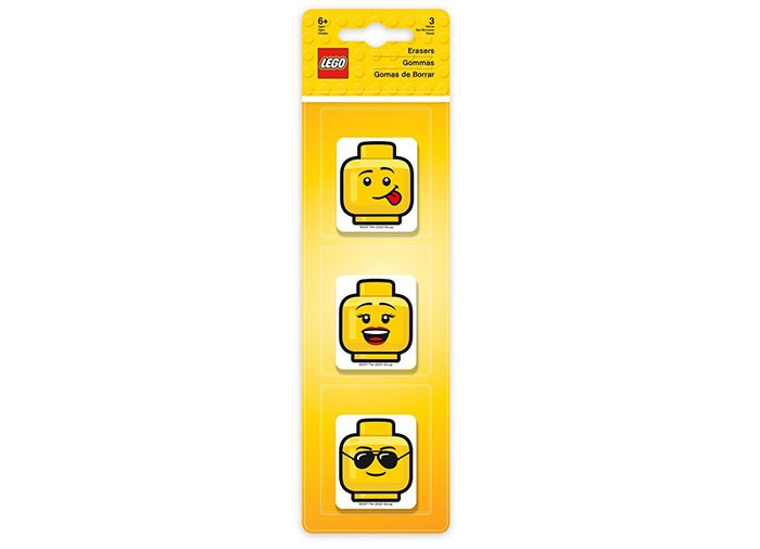Set 3 radiere LEGO Iconic  (51142)