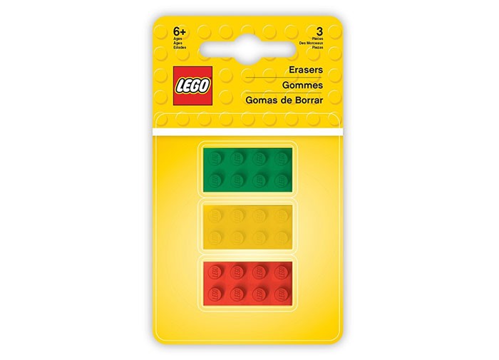 Set 3 radiere LEGO   (51158)