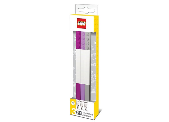 Set 3 pixuri LEGO cu gel  (51861)