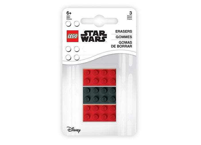Set 3 radiere LEGO Star Wars  (52215)