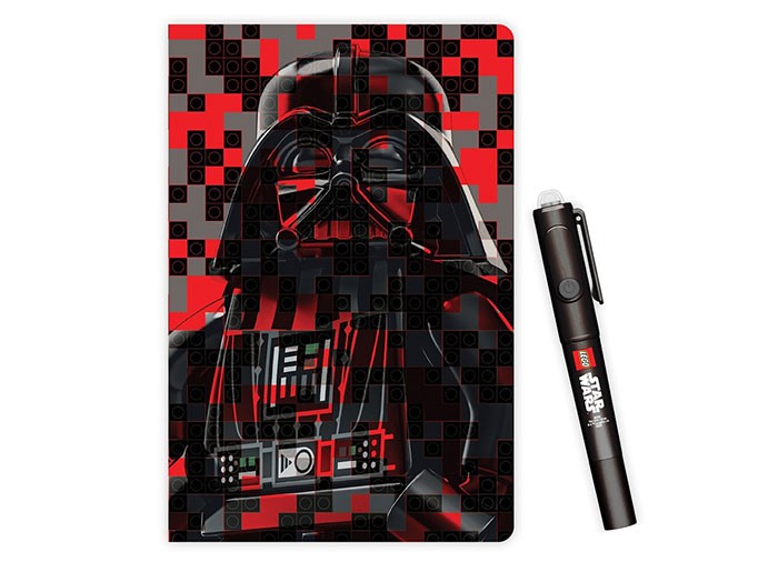Agenda LEGO Star Wars Darth Wader cu pix cu cerneala invizibila 
