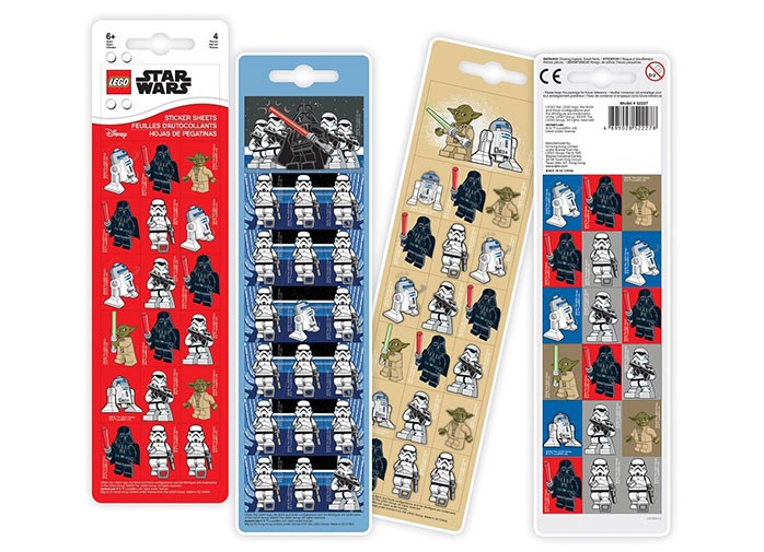 Set 96 de abtibilduri LEGO  Star Wars  (52227)