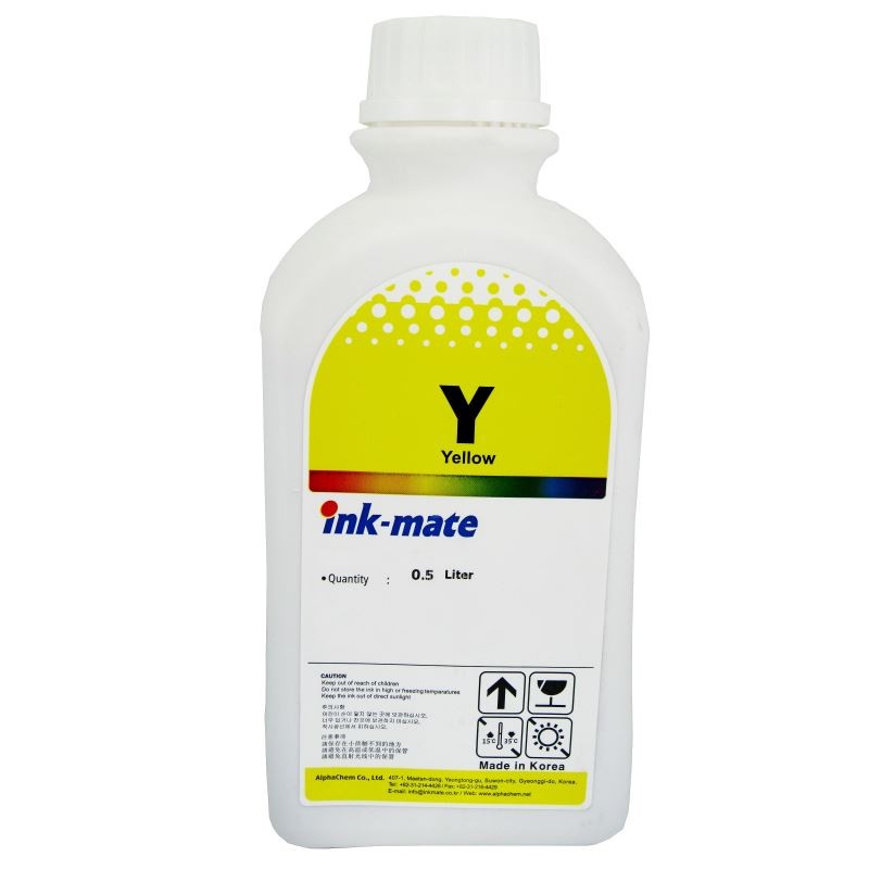 500 ml Cerneala compatibila Ink-mate Pigment Durabrite yellow EIM 100