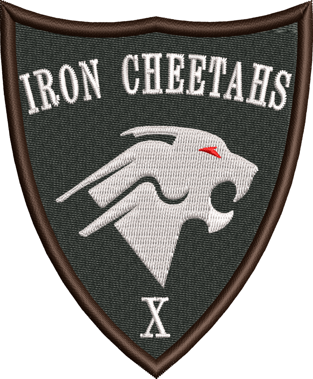 EMBLEMA IRON CHEETAHS